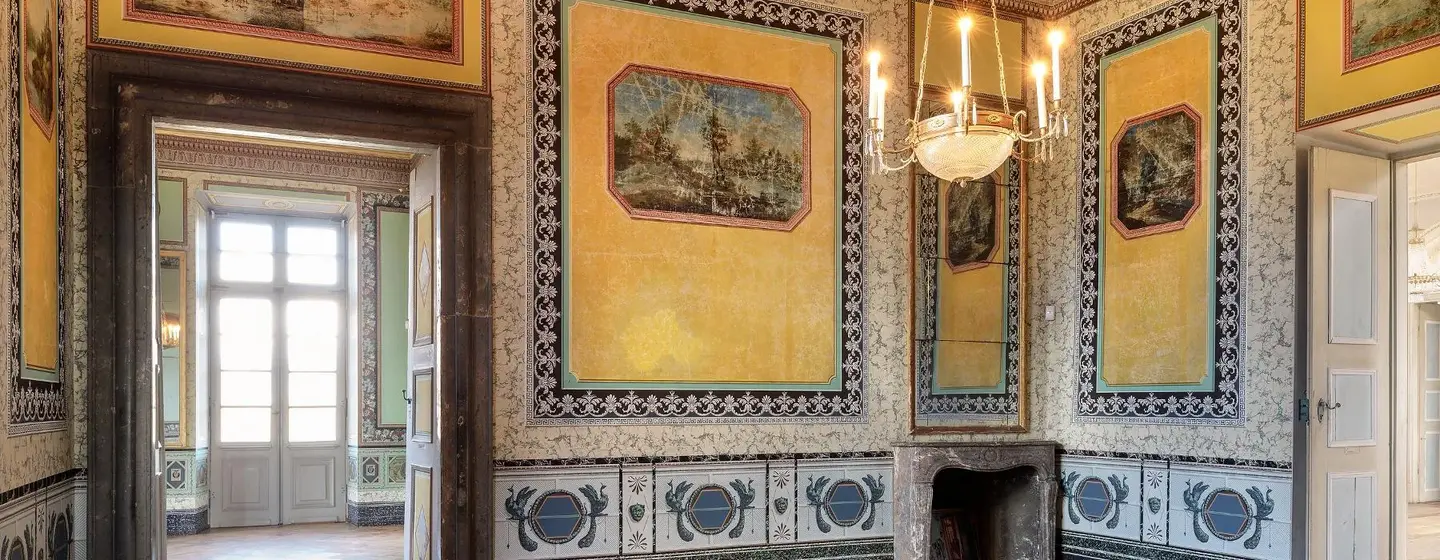 Foto: Staatliche Schlösser und Gärten Baden-Württemberg, Günther Bayerl Schloss Favorite Ludwigsburg, Westliches Zimmer