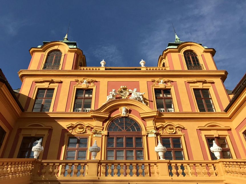 Schloss Favorite Ludwigsburg, Außenfassade